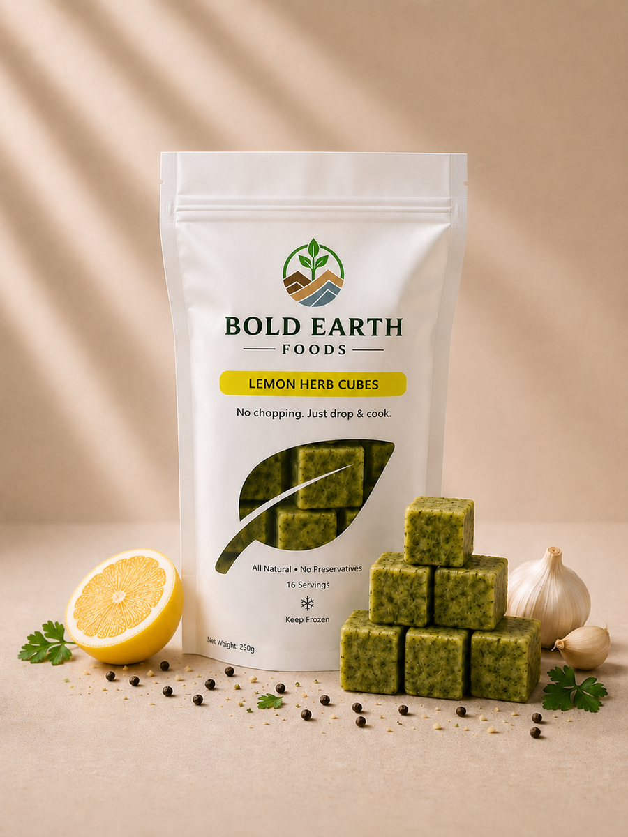 Lemon Herbs Cubes